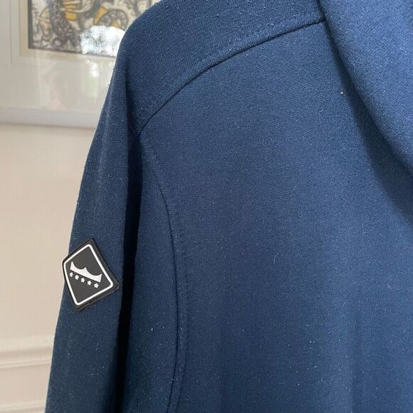 Franchise Club NCAA Michigan Wolverines Avalanche Fleece Jacket Dark Blue $125 X - Picture 8 of 11